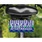 Alligators & Stripes Mini License Plate on Bicycle - LIFESTYLE Two holes