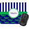 Alligators & Stripes Rectangular Mouse Pad (Personalized)