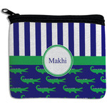Alligators & Stripes Rectangular Coin Purse (Personalized)