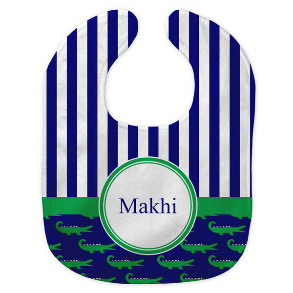 Alligators & Stripes New Bib Flat Approval