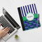 Alligators & Stripes Notebook Padfolio - LIFESTYLE (large)