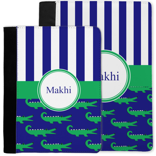 Alligators & Stripes Notebook Padfolio - MAIN