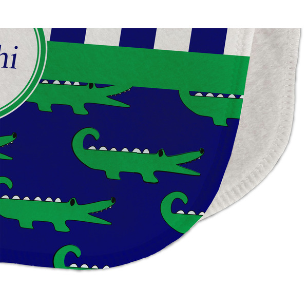 Alligators & Stripes Old Burp Detail