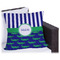 Alligators & Stripes Outdoor Pillow - 16" (Personalized)