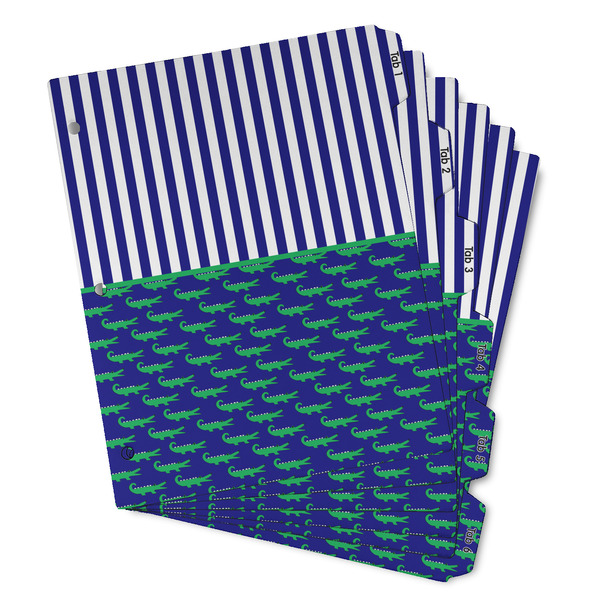 Alligators & Stripes Page Dividers - Set of 6 - Main/Front