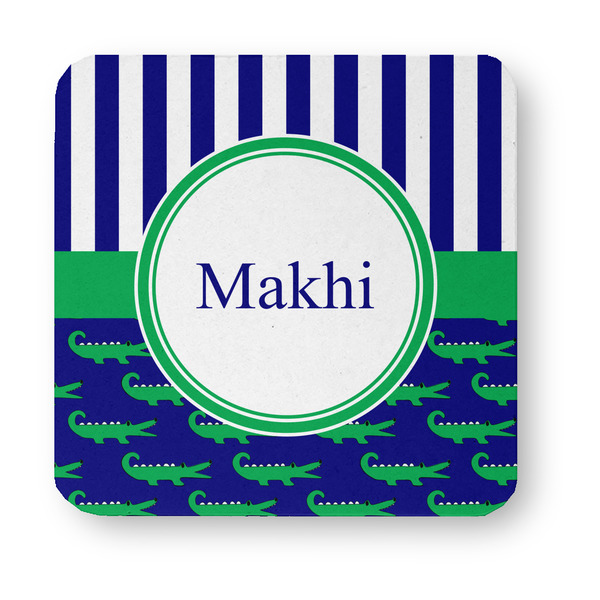 Alligators & Stripes Paper Coasters - Approval