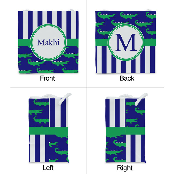 Alligators & Stripes Party Favor Gift Bag - Matte - Approval