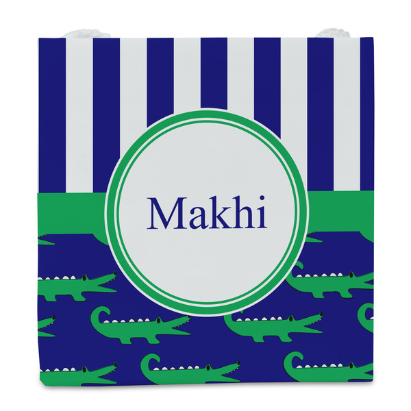 Alligators & Stripes Party Favor Gift Bag - Matte - Front