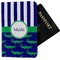 Alligators & Stripes Passport Holder - Fabric (Personalized)