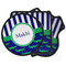 Alligators & Stripes Iron on Patches (Personalized)