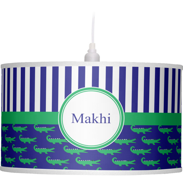 Alligators & Stripes Pendant Lamp Shade