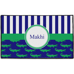Alligators & Stripes Door Mat - 60"x36" (Personalized)