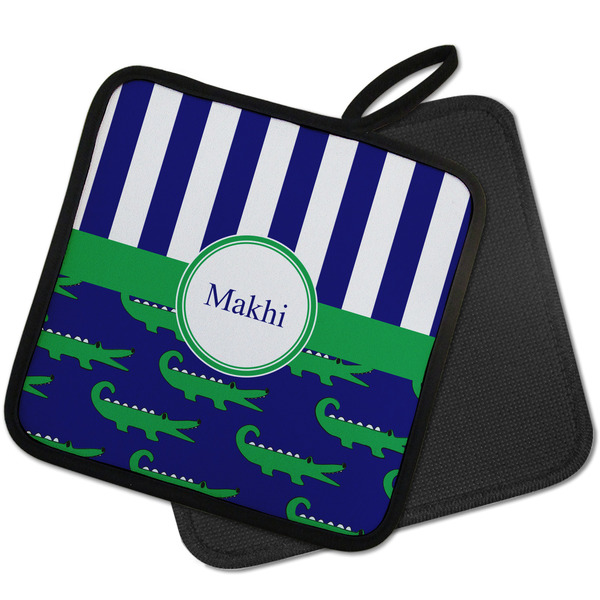 Alligators & Stripes Pot Holders - PARENT MAIN