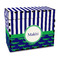 Alligators & Stripes Wood Recipe Box - Full Color Print (Personalized)