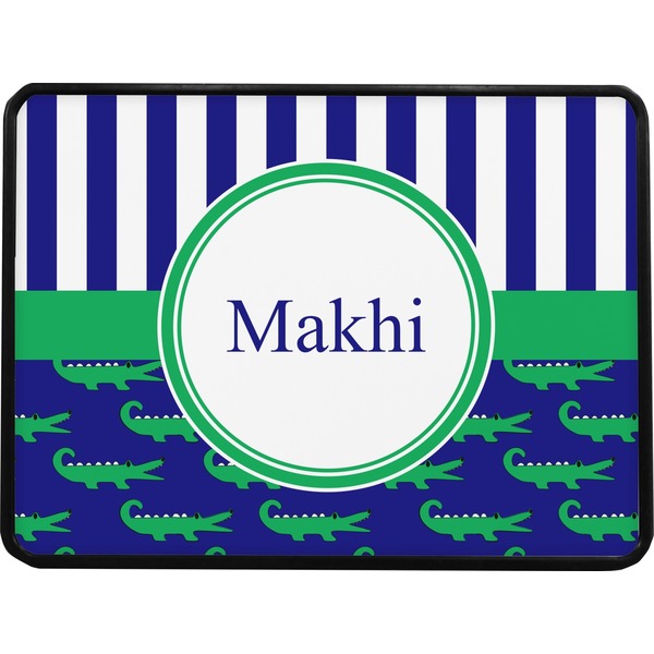 Alligators & Stripes  Rectangular Car Hitch Cover w/ FRP Insert (Select Size)