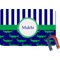 Alligators & Stripes Rectangular Fridge Magnet (Personalized)