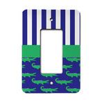 Alligators & Stripes Rocker Style Light Switch Cover - Single Switch
