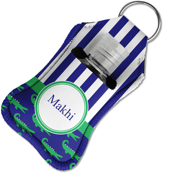 Alligators & Stripes Sanitizer Holder Keychain - Small in Case