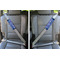 Alligators & Stripes Seat Belt Covers (Set of 2 - In the Car)