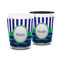 Alligators & Stripes Ceramic Shot Glass - 1.5 oz (Personalized)