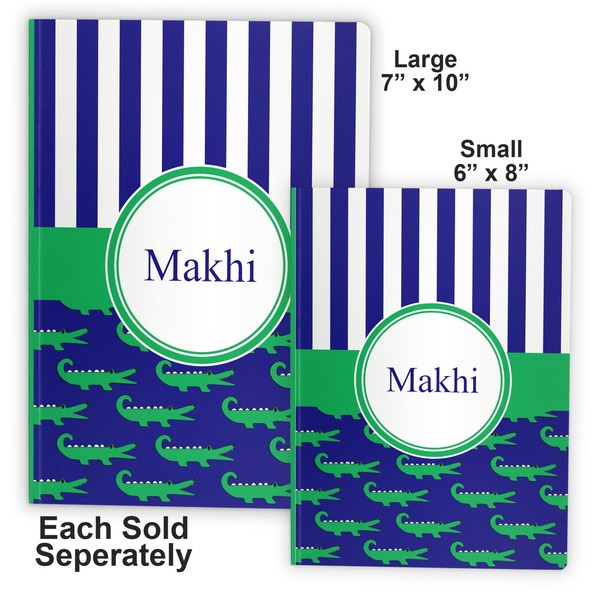 Alligators & Stripes Soft Cover Journal - Compare