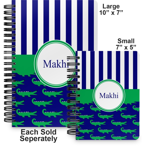 Alligators & Stripes Spiral Journal - Comparison