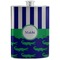 Alligators & Stripes Stainless Steel Flask (Personalized)