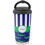 Alligators & Stripes Stainless Steel Coffee Tumbler (Personalized)