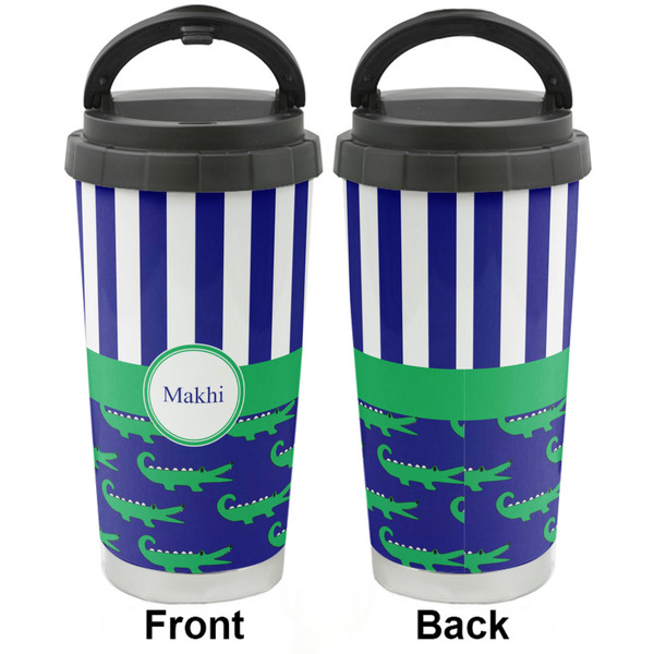 Alligators & Stripes Stainless Steel Travel Cup - Apvl