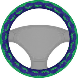 Alligators & Stripes Steering Wheel Cover (Personalized)