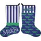 Alligators & Stripes Stocking - Double-Sided - Approval