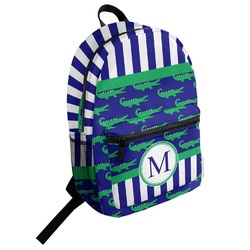 Alligators & Stripes Student Backpack (Personalized)