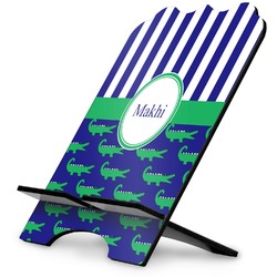 Alligators & Stripes Stylized Tablet Stand (Personalized)