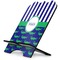 Alligators & Stripes Stylized Tablet Stand - Side View