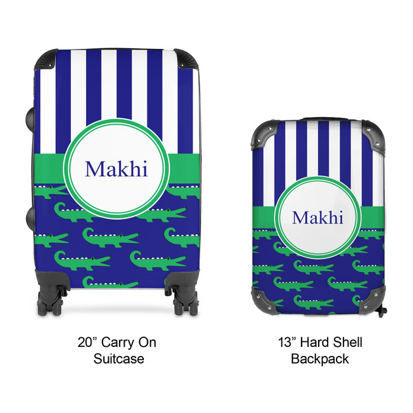 Alligators & Stripes Suitcase Set 4 - APPROVAL