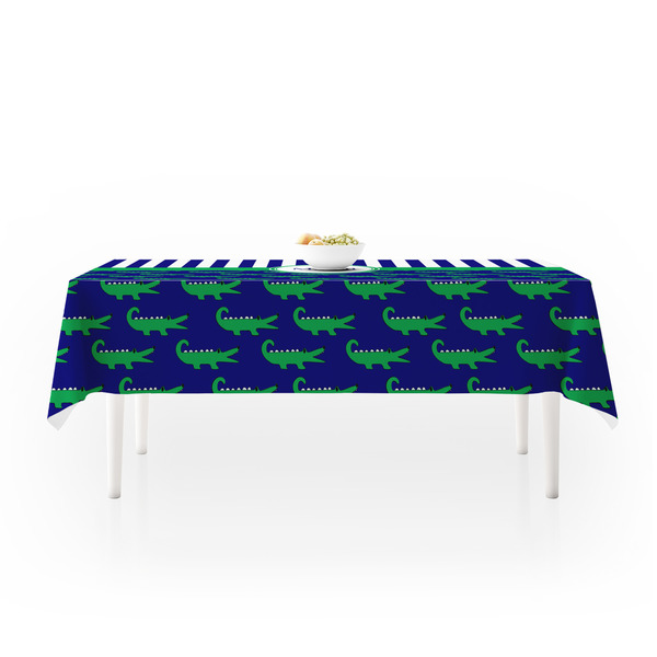 Alligators & Stripes Tablecloths (58"x102") - MAIN