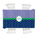 Alligators & Stripes Tablecloth - 58"x102" (Personalized)