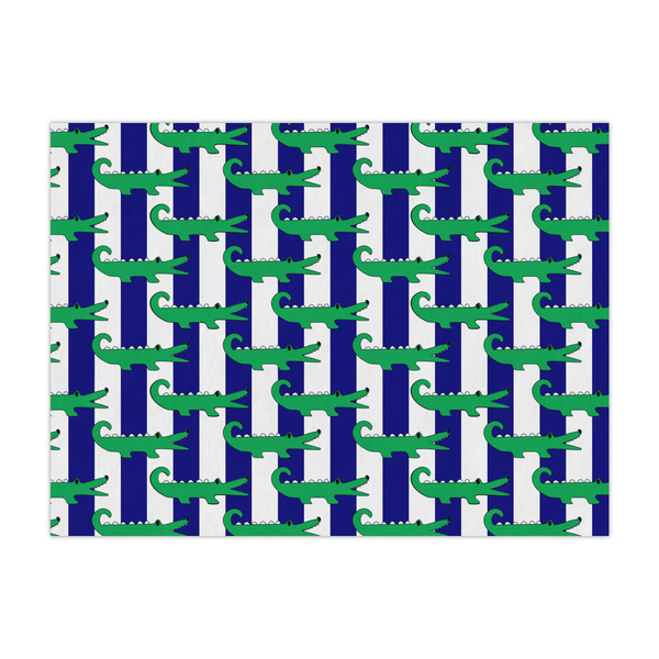 Custom Alligators & Stripes Tissue Paper Sheets - Large - Heavyweight