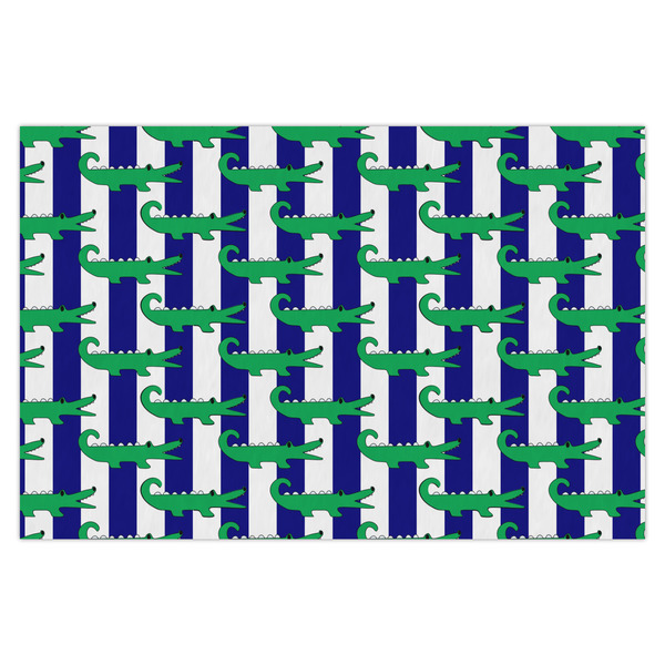 Custom Alligators & Stripes Tissue Paper Sheets - X-Large - Heavyweight