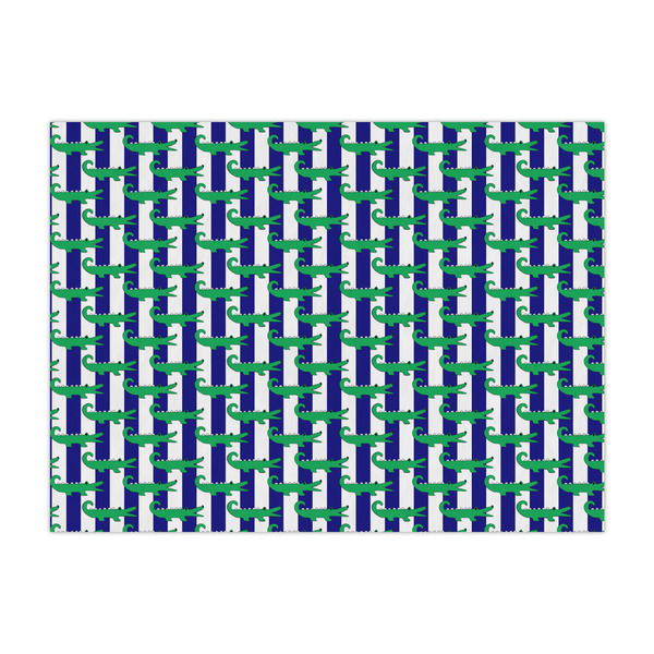 Custom Alligators & Stripes Large Tissue Papers Sheets - Lightweight