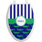 Alligators & Stripes Toilet Seat Decal - Elongated (Personalized)