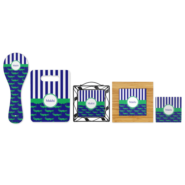 Alligators & Stripes Trivets