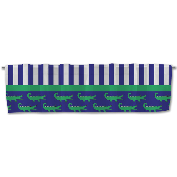 Alligators & Stripes Valance - Front