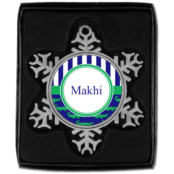 Alligators & Stripes Vintage Snowflake - In box