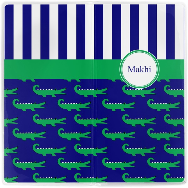 Alligators & Stripes Vinyl Document Wallet - Apvl