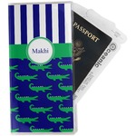 Alligators & Stripes Travel Document Holder