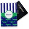 Alligators & Stripes Vinyl Passport Holder (Personalized)