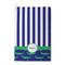 Alligators & Stripes Waffle Weave Golf Towel - Front/Main