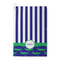 Alligators & Stripes Waffle Weave Golf Towel (Personalized)
