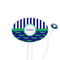 Alligators & Stripes Oval Plastic Stir Sticks (Personalized)